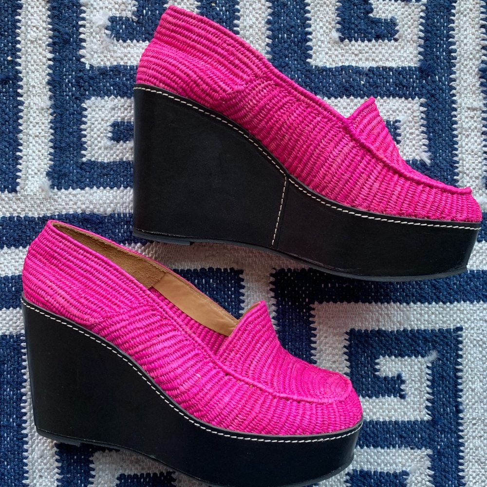 Carven x Robert Clergerie Uguette Platform Wedges